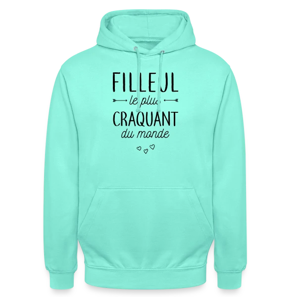 Mon Filleul Adoré et Craquant sur Sweat-shirt à capuche unisexe