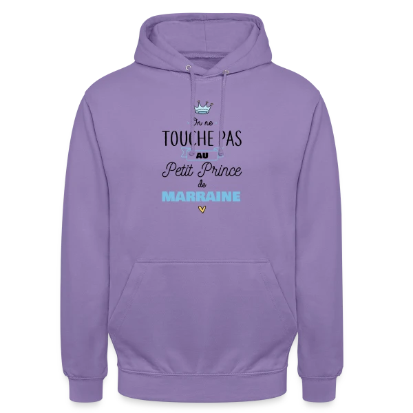 Mon Petit Prince de Marraine sur Sweat-shirt à capuche unisexe
