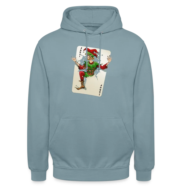 Joker Carte à Jouer sur Sweat-shirt à capuche unisexe