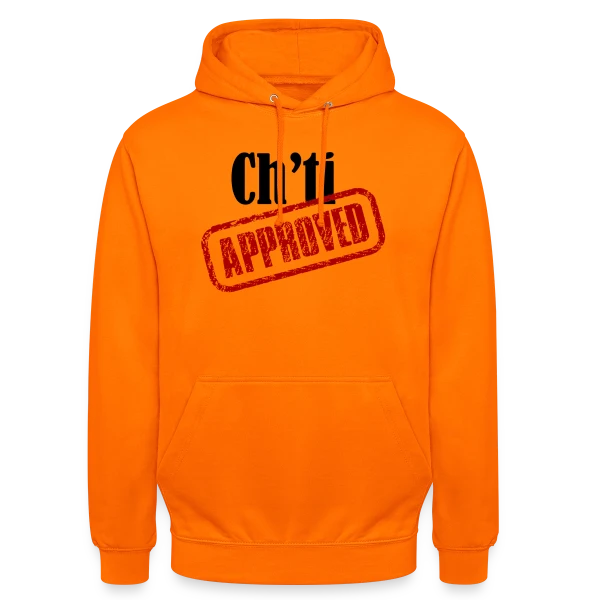 Ch'ti Approved sur Sweat-shirt à capuche unisexe