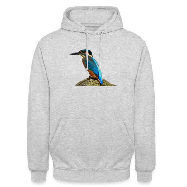 Martin-Pêcheur Majestueux sur Sweat-shirt à capuche unisexe