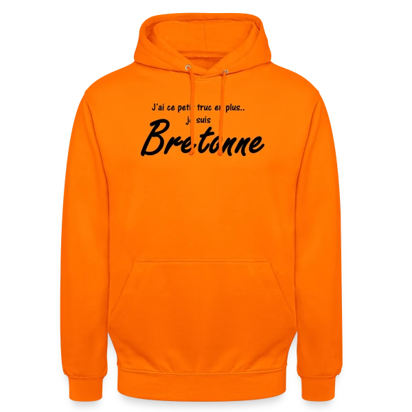 Je suis Bretonne sur Sweat-shirt à capuche unisexe