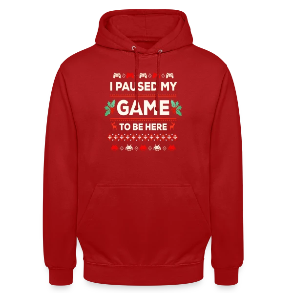 Joyeux Noël au Gamer : T-shirt Cadeau Idéal PC Zocker sur Sweat-shirt à capuche unisexe