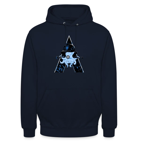 Pieuvre Mécanique : Style Steampunk sur Sweat-shirt à capuche unisexe