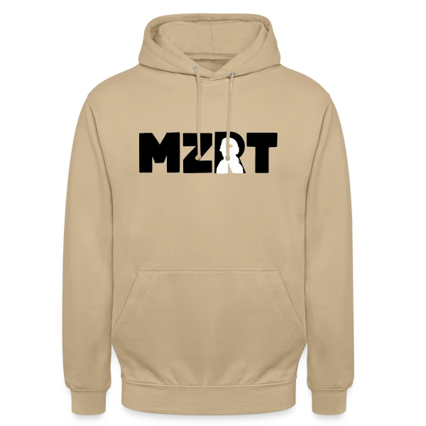 Hommage à Mozart Moderne sur Sweat-shirt à capuche unisexe