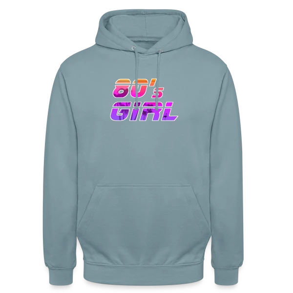 Fille Années 80 Tropicale sur Sweat-shirt à capuche unisexe