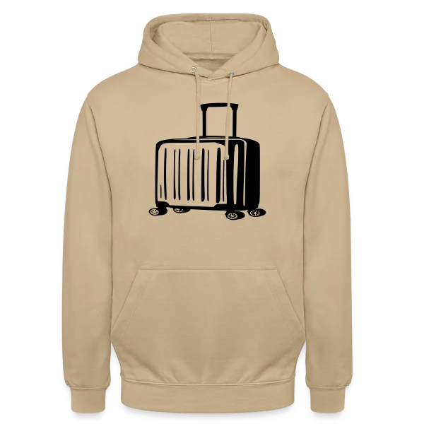 Valise de Voyage Élégante sur Sweat-shirt à capuche unisexe