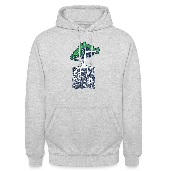 Racine Carrée : Quand la Nature Calcule sur Sweat-shirt à capuche unisexe