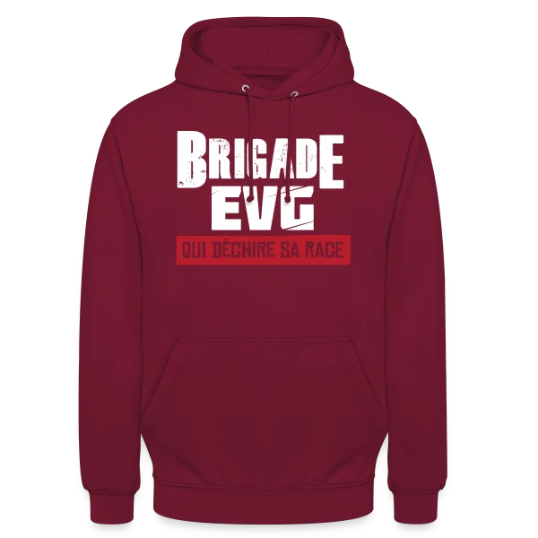 Brigade EVG Qui Déchire sur Sweat-shirt à capuche unisexe