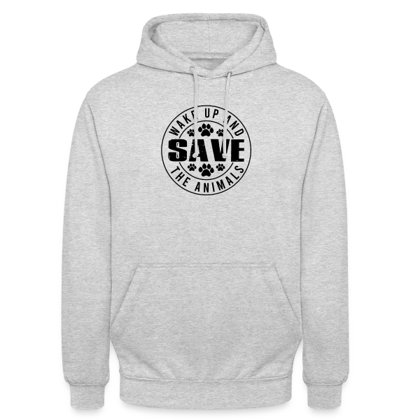 Sauvons les Animaux sur Sweat-shirt à capuche unisexe