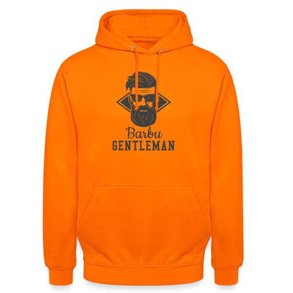 Le Gentleman Barbu sur Sweat-shirt à capuche unisexe