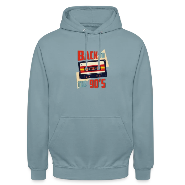 Retour aux Années 90 Cassette sur Sweat-shirt à capuche unisexe