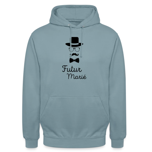 Futur Marié Dandy Chic sur Sweat-shirt à capuche unisexe