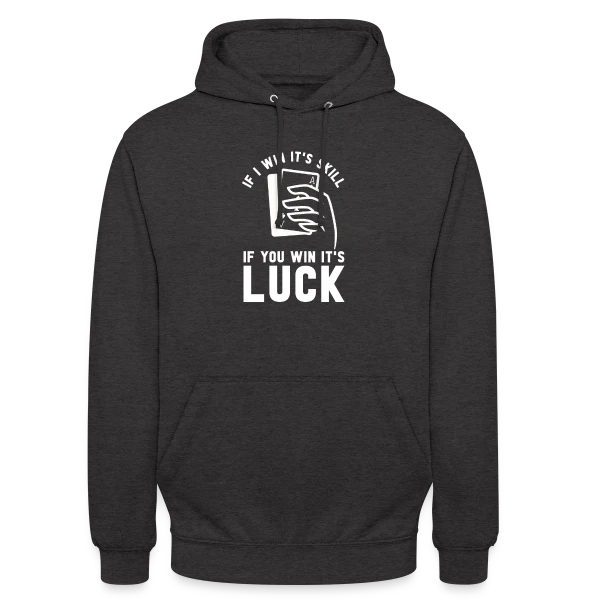 Maître du Poker : Texas Hold'em sur Sweat-shirt à capuche unisexe