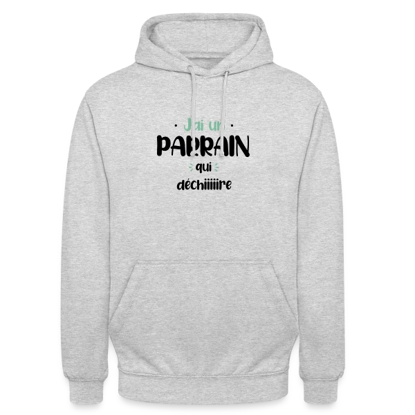 J'ai un parrain qui déchire sur Sweat-shirt à capuche unisexe