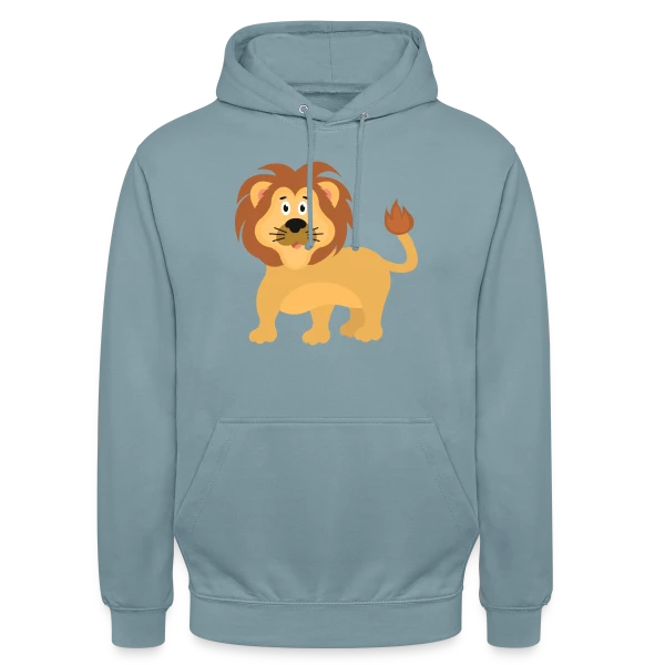 Petit Lion Mignon sur Sweat-shirt à capuche unisexe