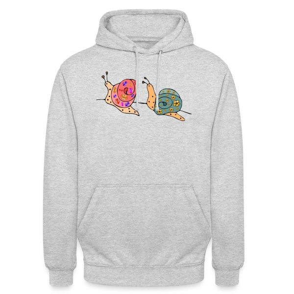 L'Escargot Chic sur Sweat-shirt à capuche unisexe