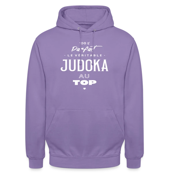 Judoka au Top : La Légende du Dojo sur Sweat-shirt à capuche unisexe