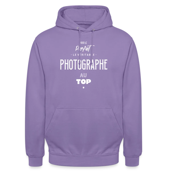 Le Photographe au Top : C'est Moi ! sur Sweat-shirt à capuche unisexe