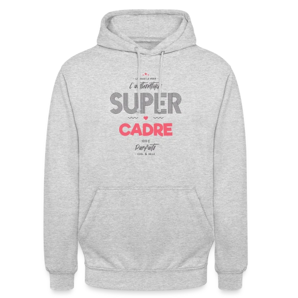 L'Authentique Super Cadre sur Sweat-shirt à capuche unisexe
