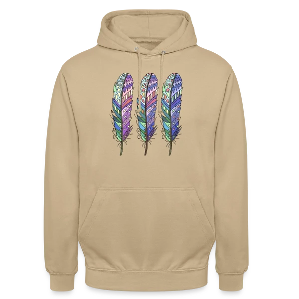 L'Envol des Plumes sur Sweat-shirt à capuche unisexe