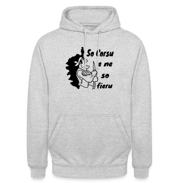 Fier d'être Corse sur Sweat-shirt à capuche unisexe