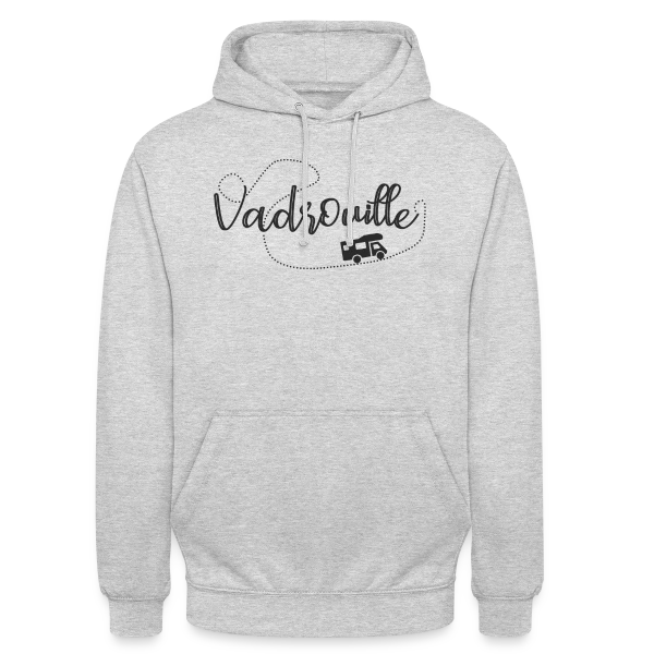 Humour Camping-Car en Vadrouille: Le Pilote Retraité sur Sweat-shirt à capuche unisexe