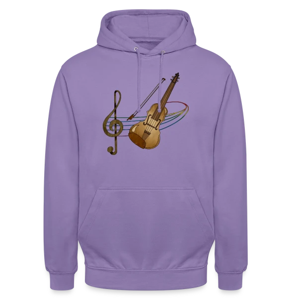 Passion Musique sur Sweat-shirt à capuche unisexe