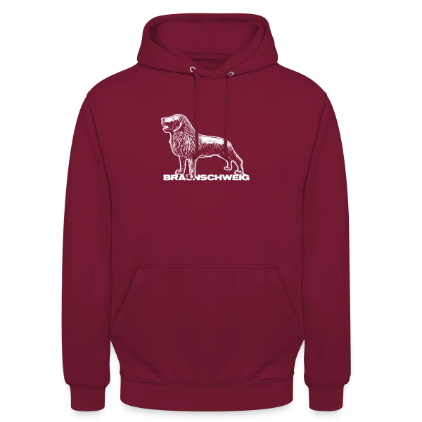 Lion de Brunswick Héraldique sur Sweat-shirt à capuche unisexe