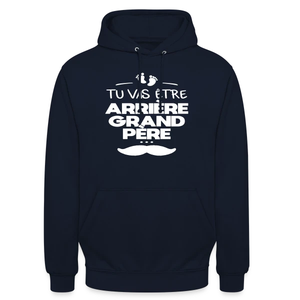 Le Super Futur Arrière-Grand-Père sur Sweat-shirt à capuche unisexe
