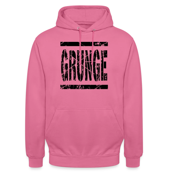 Grunge Effet Tampon sur Sweat-shirt à capuche unisexe