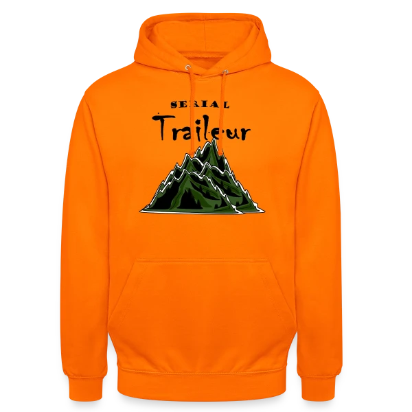 Serial Traileur sur Sweat-shirt à capuche unisexe