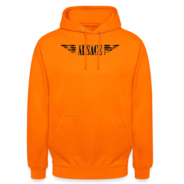 Humour Alsace Force Aérienne sur Sweat-shirt à capuche unisexe