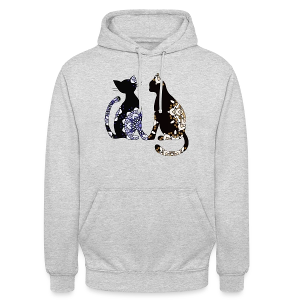 Passion Féline sur Sweat-shirt à capuche unisexe