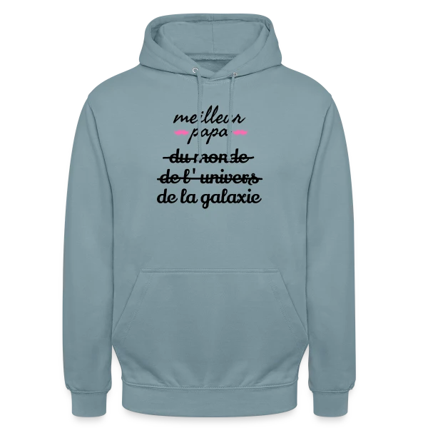 'Meilleur Papa du Monde' - La Déclaration Ultime sur Sweat-shirt à capuche unisexe