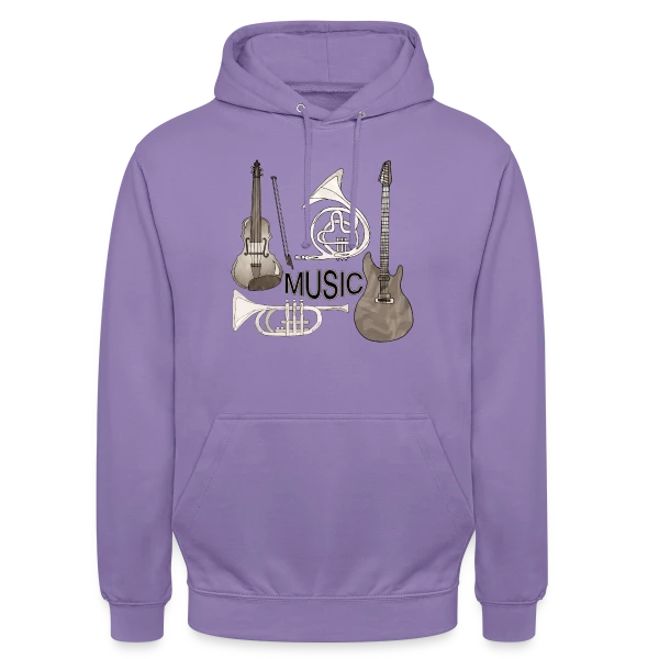 Passion Musique : Instruments & Guitare sur Sweat-shirt à capuche unisexe