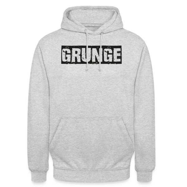 Titre Grunge Texturé sur Sweat-shirt à capuche unisexe