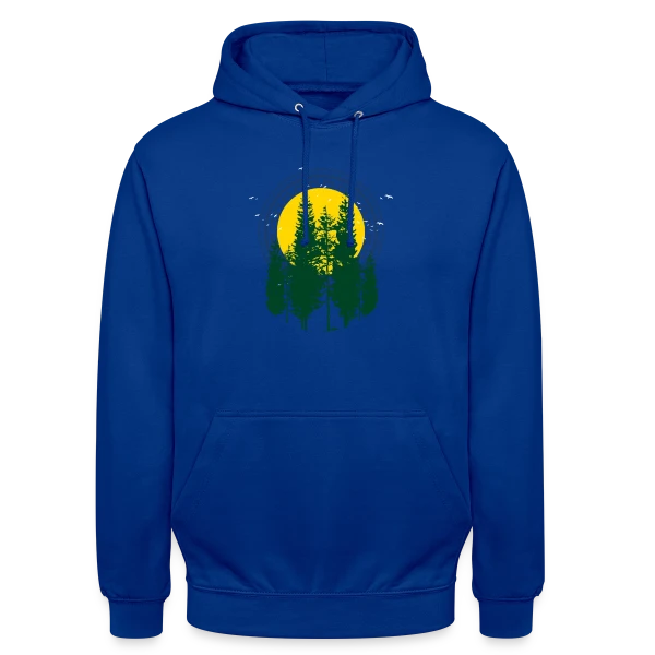 Arbre du Monde Végétal sur Sweat-shirt à capuche unisexe