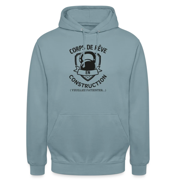 Humour Musculation: Le Classique sur Sweat-shirt à capuche unisexe