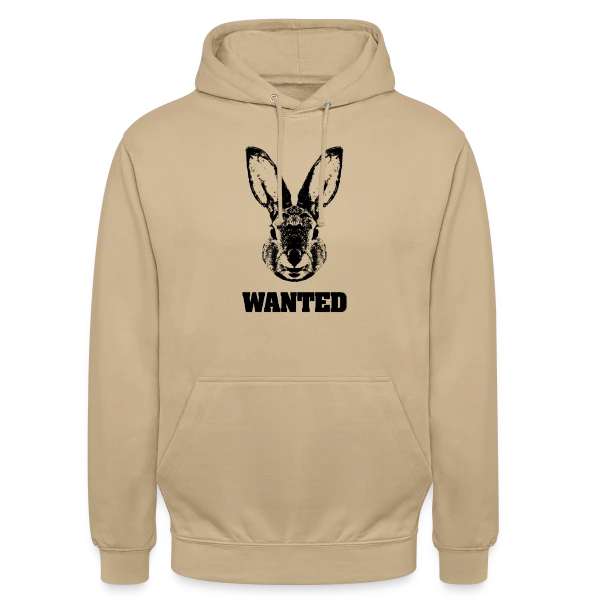 Lapin Recherché Parodie sur Sweat-shirt à capuche unisexe