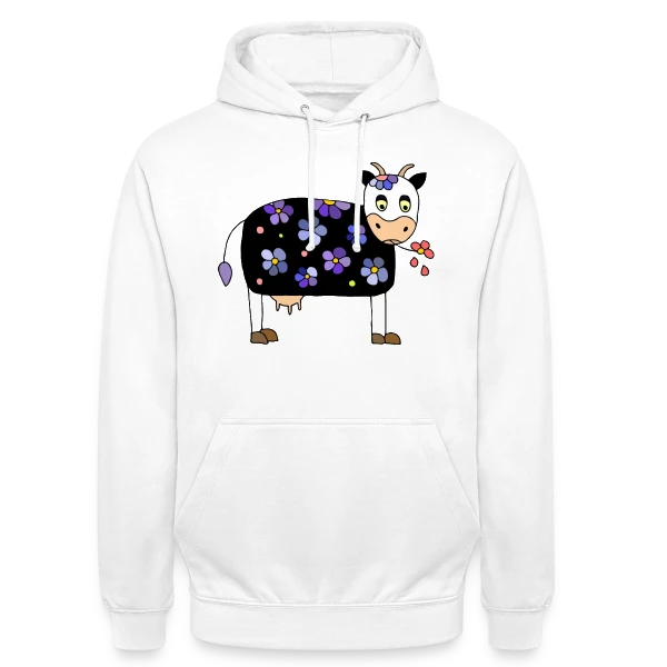 La Vache Rigolote sur Sweat-shirt à capuche unisexe