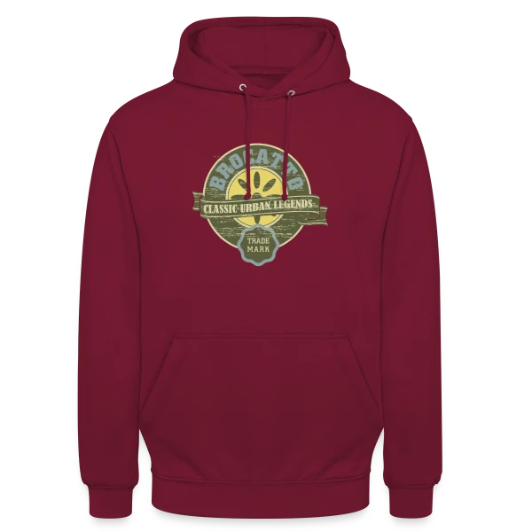 Brocatto Légendes Urbaines Classiques sur Sweat-shirt à capuche unisexe
