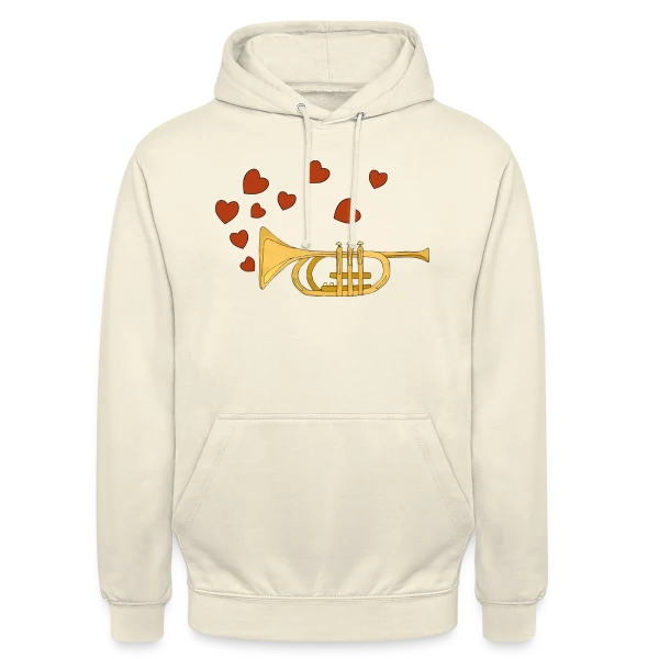 Mélodie Instrumentale sur Sweat-shirt à capuche unisexe