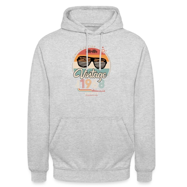 Vintage Depuis 1968 : L'Esprit Révolutionnaire sur Sweat-shirt à capuche unisexe