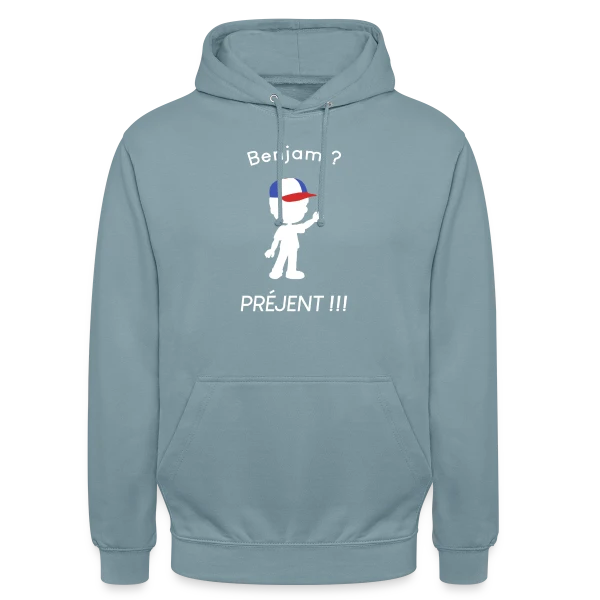 Tricolore Humour sur Sweat-shirt à capuche unisexe