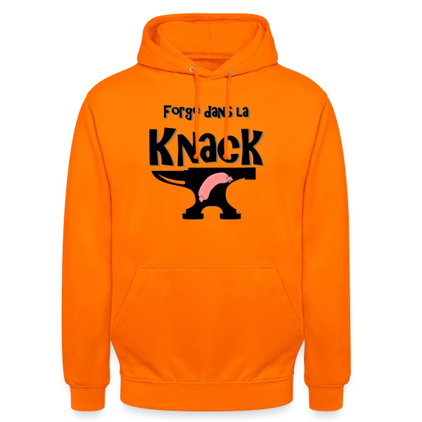 Forgé dans la Knack sur Sweat-shirt à capuche unisexe