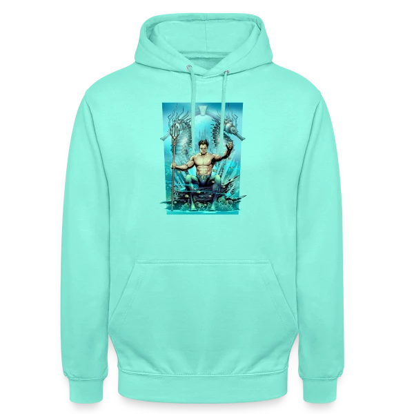 Vague Aquatique sur Sweat-shirt à capuche unisexe