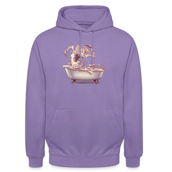 L'Étrange Bain de Kanagawa sur Sweat-shirt à capuche unisexe