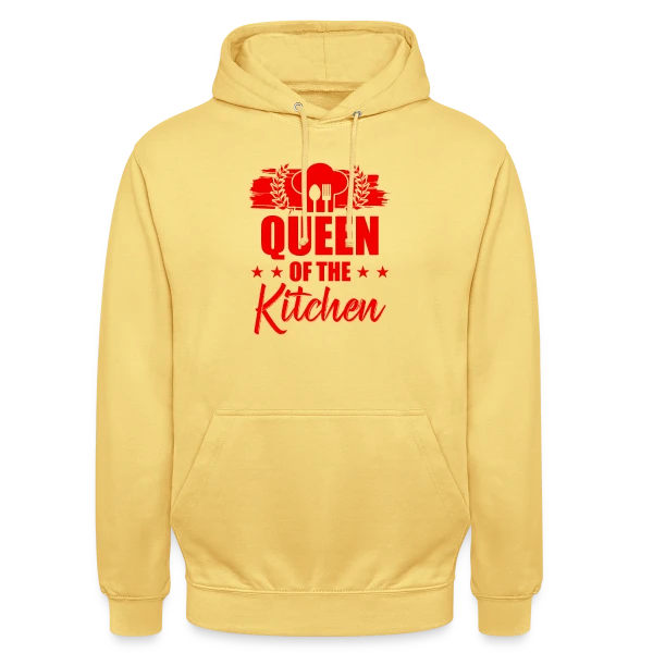 Reine de la Cuisine : Le Trône Culinaire ! sur Sweat-shirt à capuche unisexe