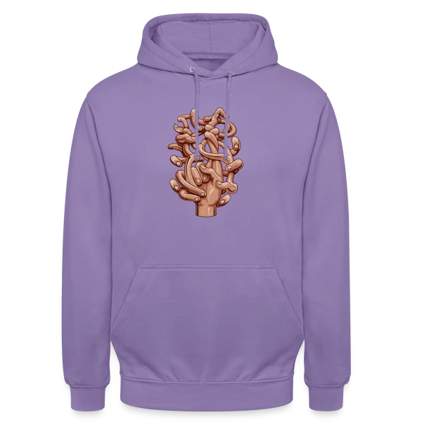 Chasse à la Mouche sur Sweat-shirt à capuche unisexe